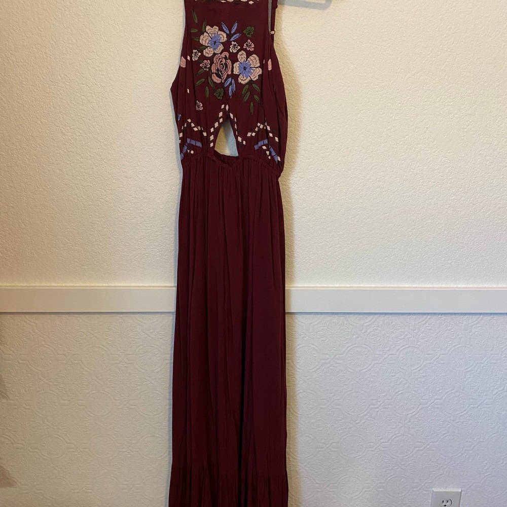 Floral maxi dress